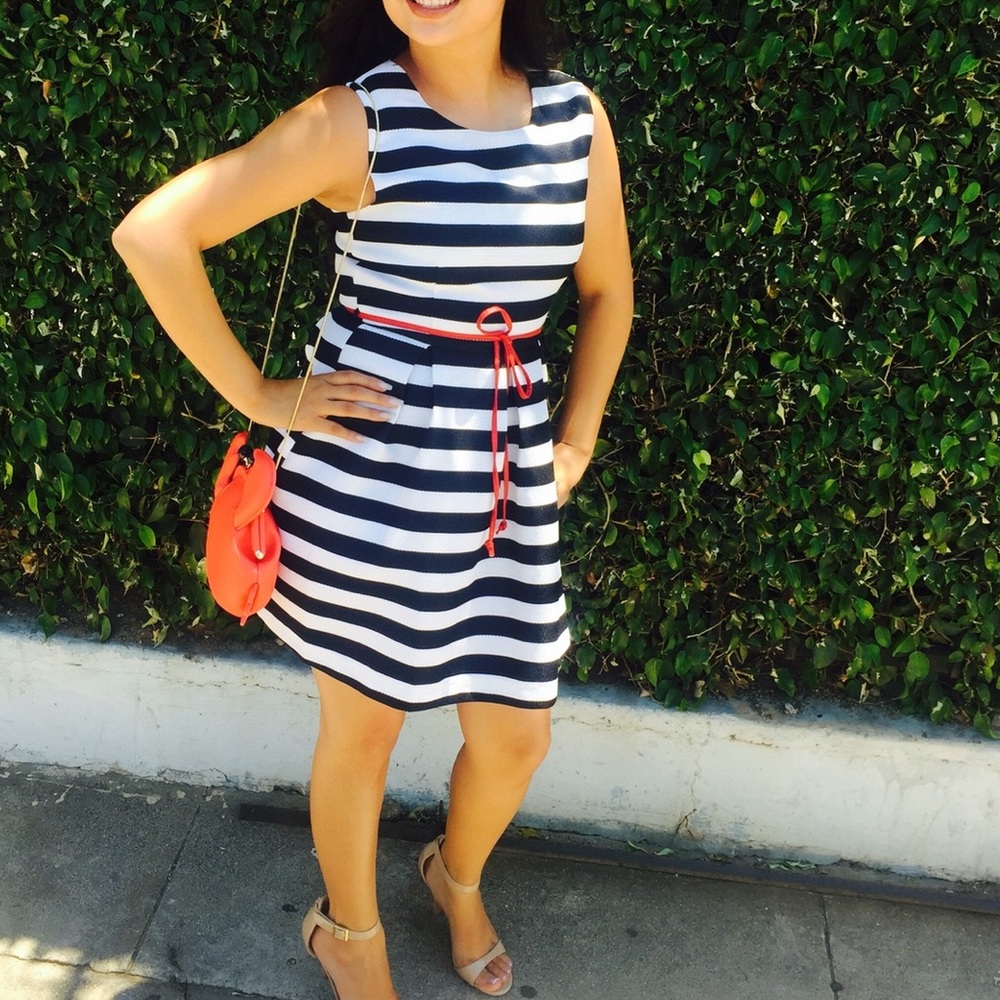 Calvin Klein Stripe Dress